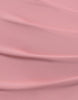 Goddiva Sculpting Stretch Jersey & Chiffon Balloon Sleeve Wrap Midi Dress In Blush