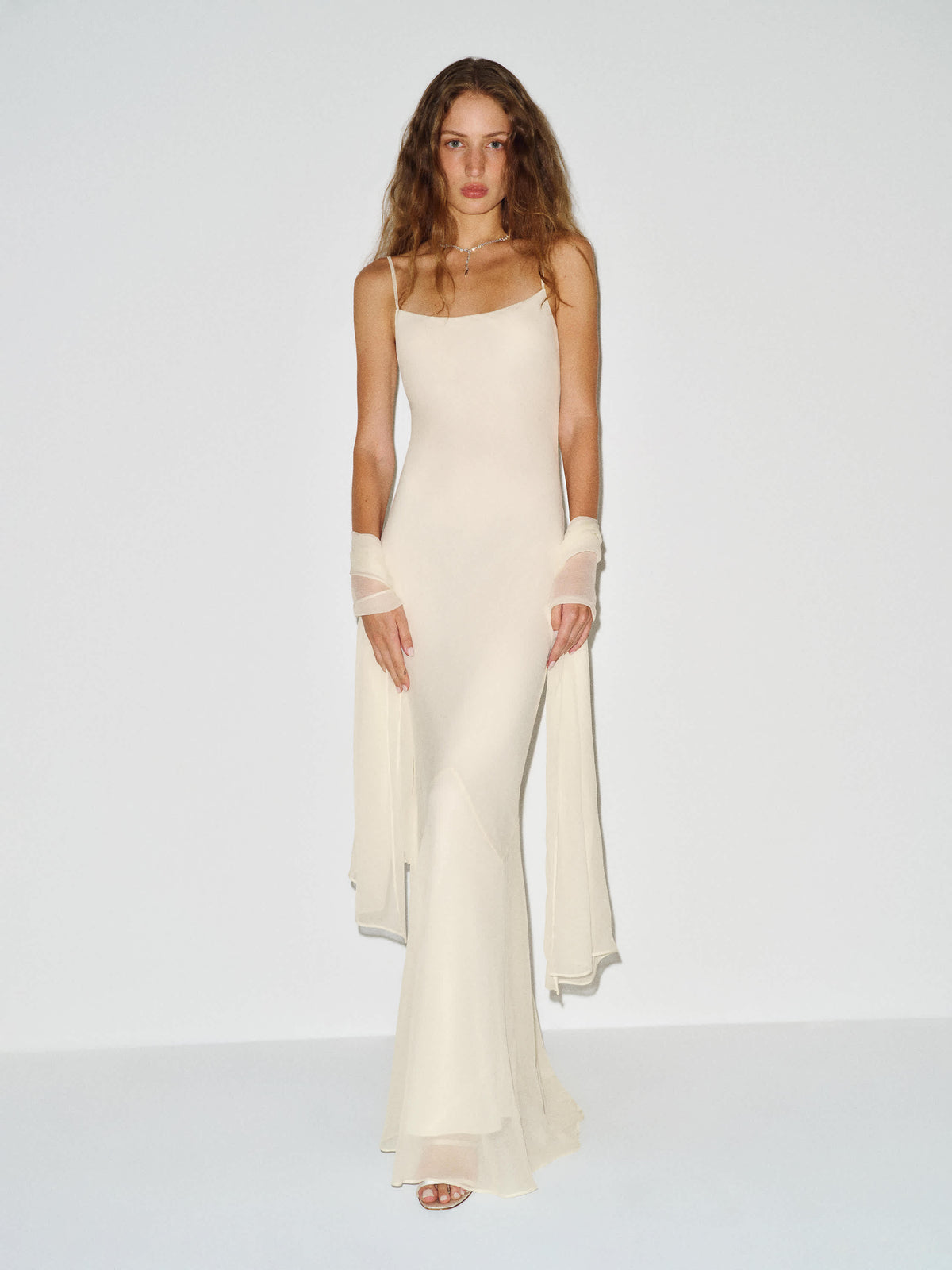 Rida Silk Chiffon Dress
