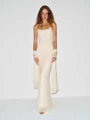 Rida Silk Chiffon Dress