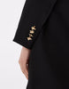 Vero Moda Curve Long Sleeve Button Cuff Detail Mini Dress In Black