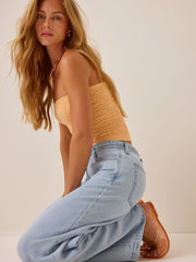 Blaire Seamless Floral Tube Top