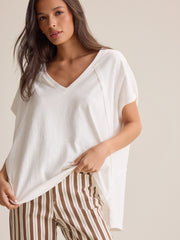 Rane Oversized V-Neck Tee