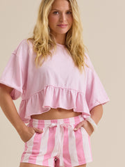 Anna Stripe Mini Short