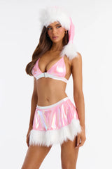 North Pole Babe 3 Piece Costume Set