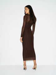 Rene Mesh Knit Dress