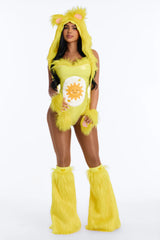 Glow Up Babe Care Creature 4 Piece Costume Set