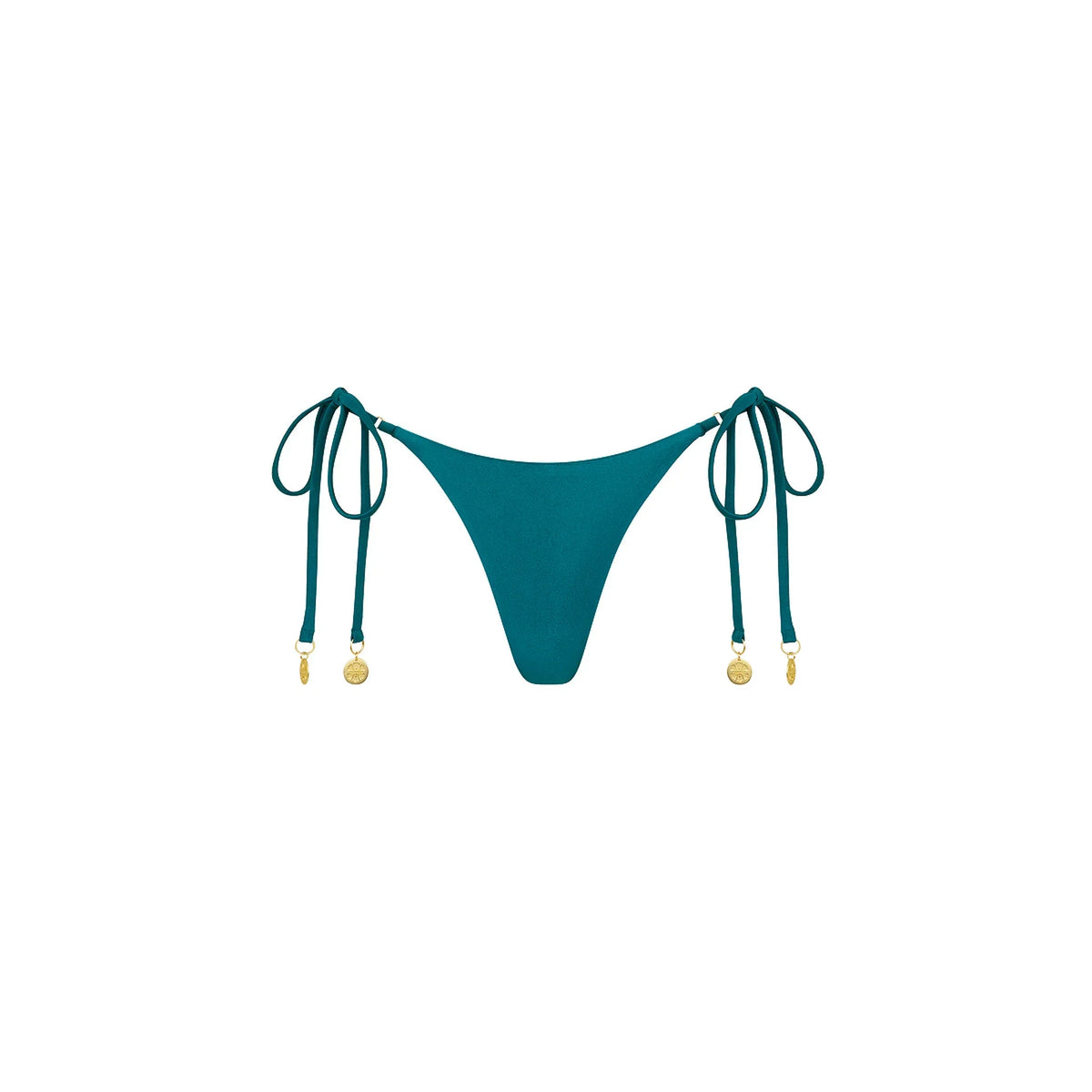 Thong Tie Side Bikini Bottom - Laguna Haze