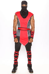 Silent Killer Ninja 6 Pice Costume Set