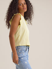 Elaine Ruffle Top